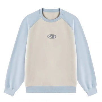 Korean Fashion Oversized Sweatshirt Women Harajuku Streetwear Y2k Patchwork Hoodies Womens Casual Kpop Pullover Long Sleeve Tops